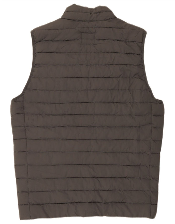 Męska wyściełana kamizelka Jack & Jones UK 36, mała, szary poliester
