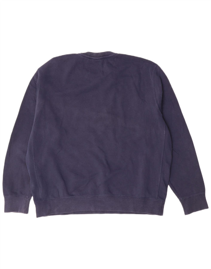 Bluza męska Nike, duża, granatowa, bawełniana