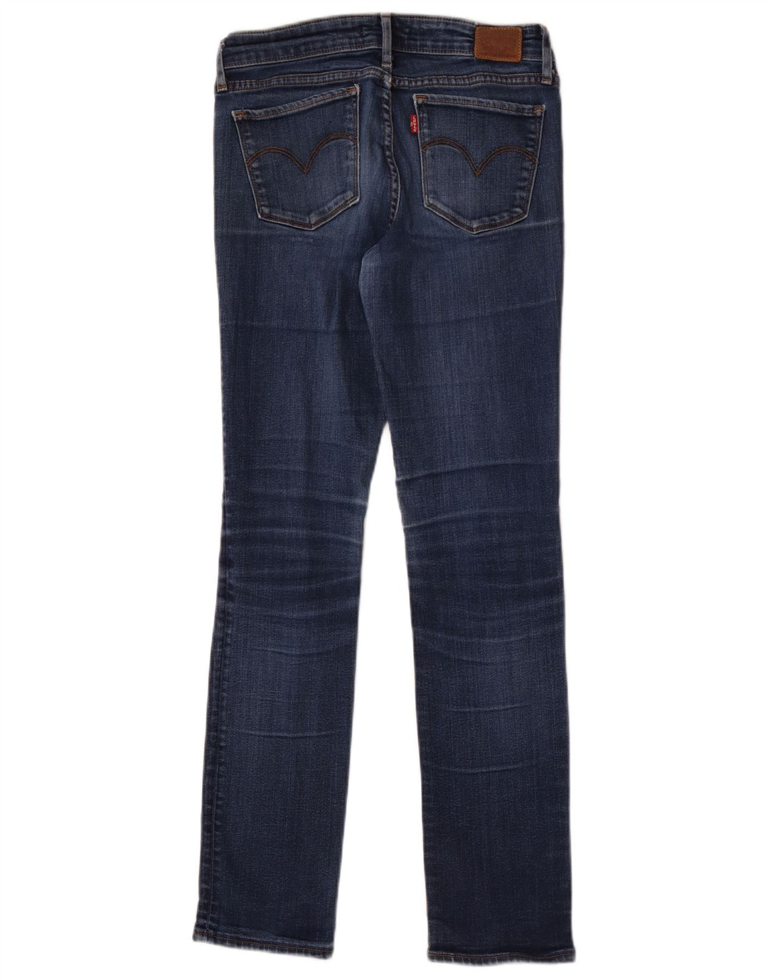 Damskie jeansy LEVI'S 712 w trudnej sytuacji W27 L30 Niebieska bawełna