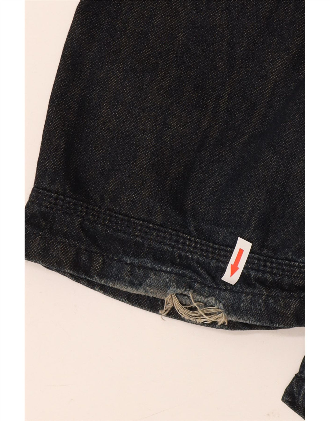 Męskie proste dżinsy Superdry W34 L34 Granatowa bawełna