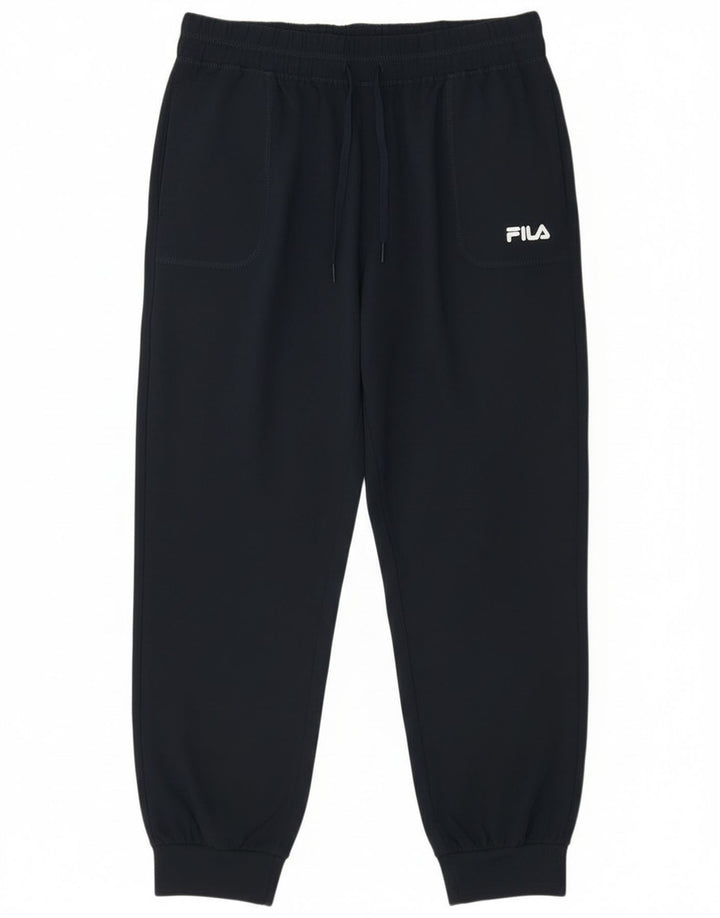 Damskie spodnie dresowe Fila Joggers UK 12 Średni granatowy poliester