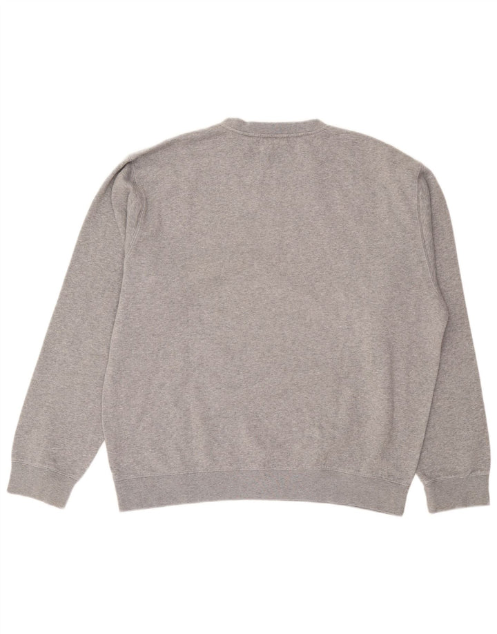Męska bluza z grafiką Fila XL, szara, nakrapiana