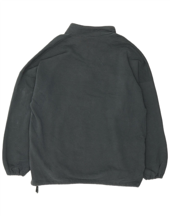 Męski sweter RUSSELL ATHLETIC z zamkiem błyskawicznym, 2XL, niebieski, bawełniany