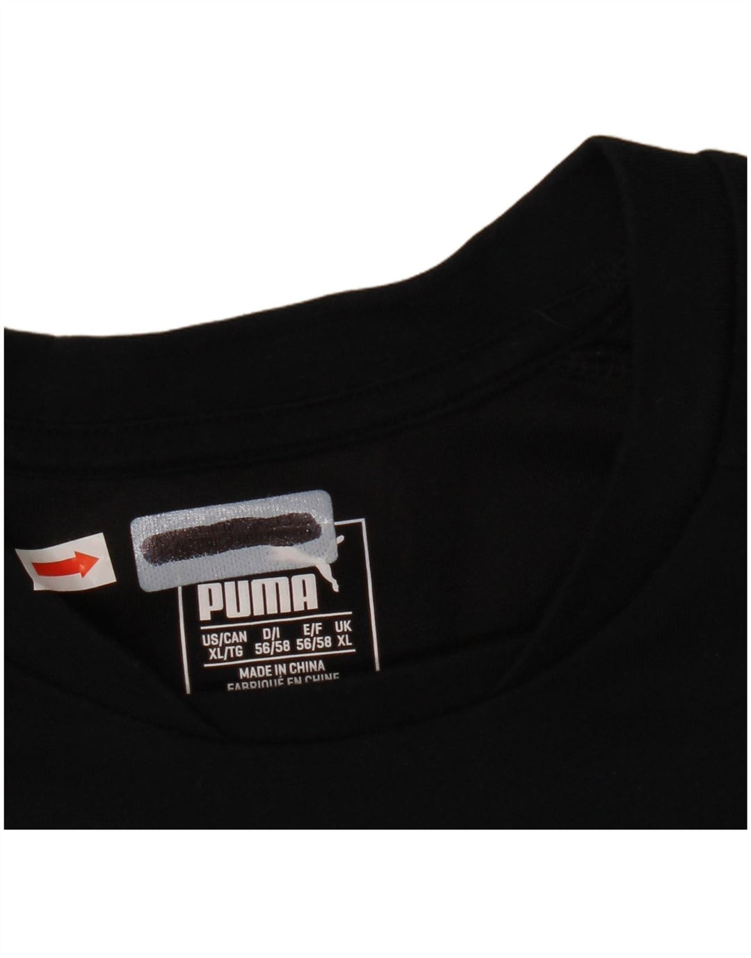 T-shirt męski Puma XL, czarny, bawełniany