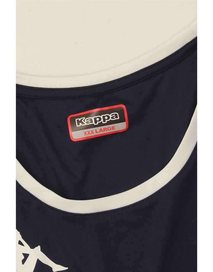 Męska kamizelka Kappa Top 3XL Granatowy poliester