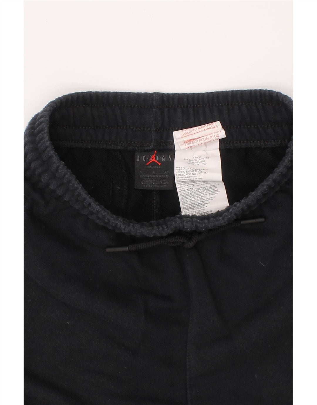 Chłopięce spodenki sportowe JORDAN z grafiką 8-9 lat, małe, czarne, bawełniane