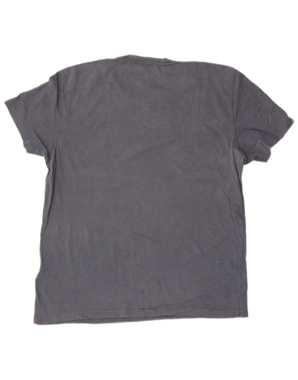 T-shirt damski All Saints Top UK 16, duży, szary, bawełniany