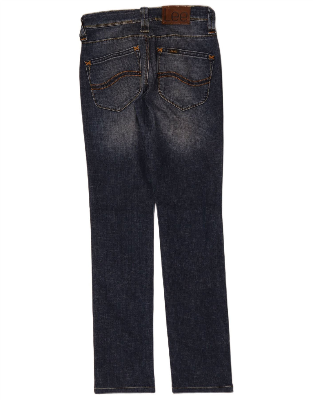 Damskie jeansy Lee Slim W27 L30 Niebieskie bawełniane