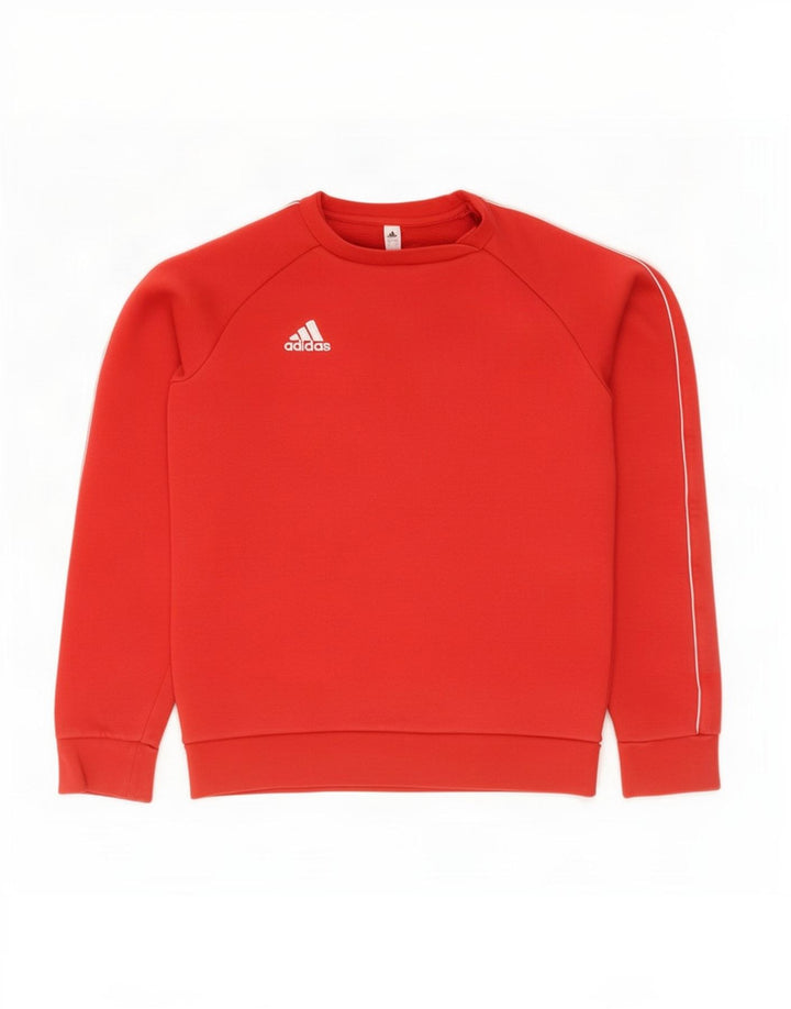 Adidas Męska Bluza Sweter XS Czerwona Bawełna