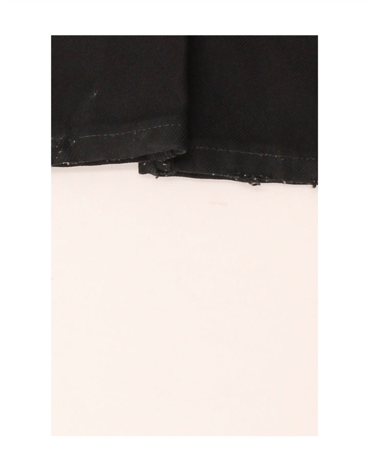 WRANGLER Mens Straight Casual Trousers W42 L30 Black Polyester Vintage Wrangler and Second-Hand Wrangler from Messina Hembry 