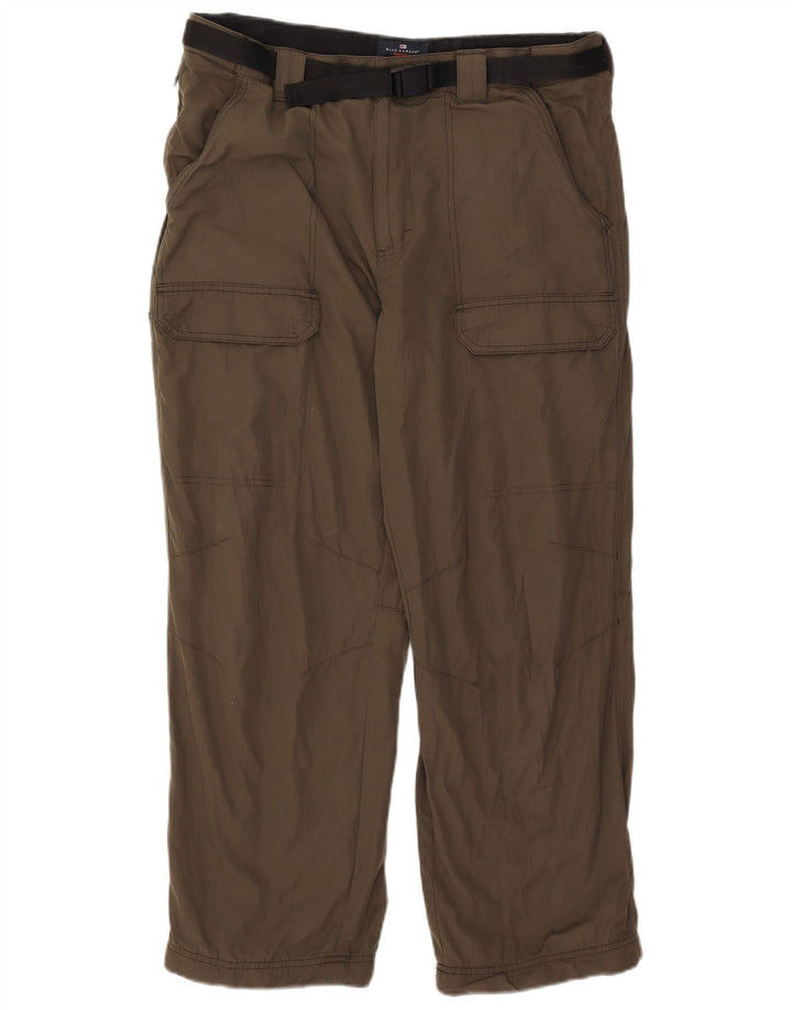 Męskie spodnie cargo Marks & Spencer Blue Harbor Straight Cargo W36 L29 Khaki