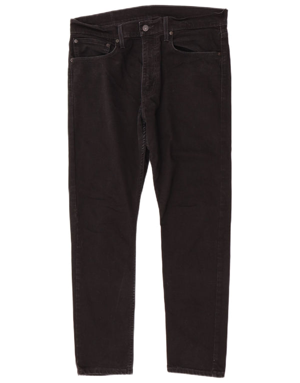 Męskie jeansy Levi's 512 Slim Tapered W34 L30 Czarna bawełna