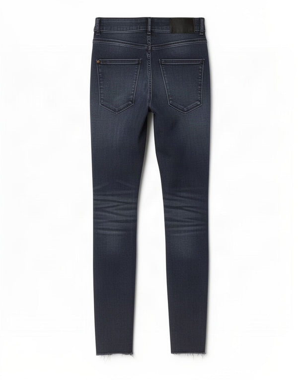 Damskie jeansy skinny Zara EU 36 XS W26 L28 Granatowe