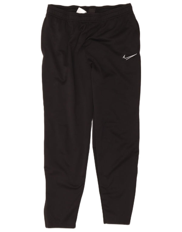 Męskie spodnie dresowe Nike, duże, czarne, poliestrowe