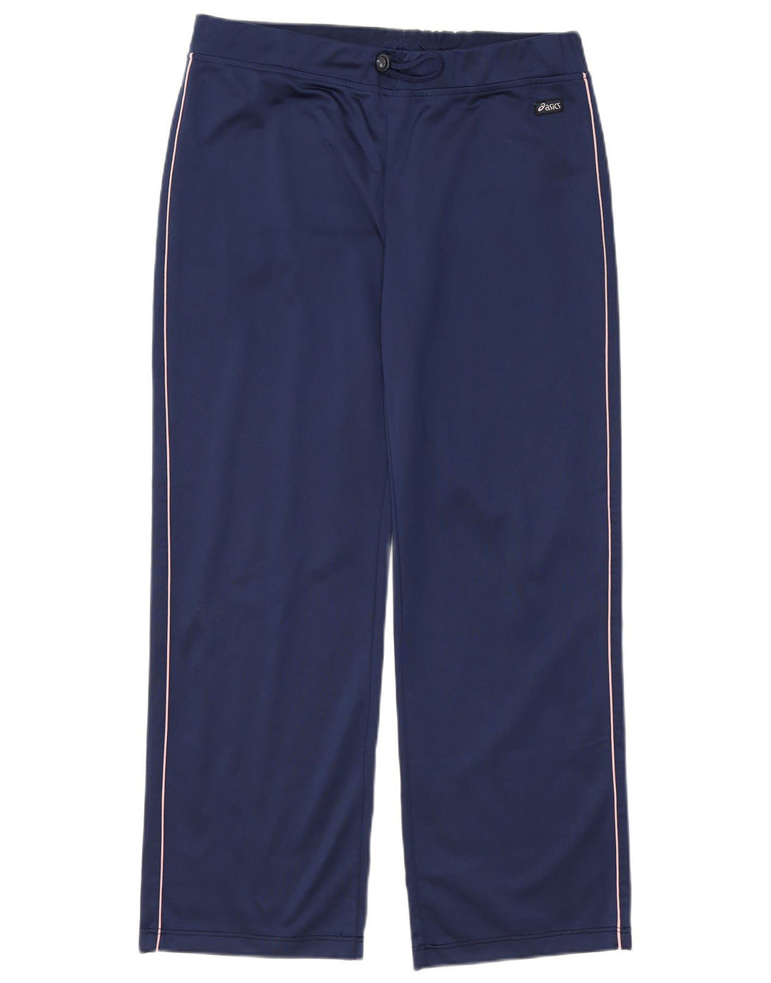 Damskie spodnie dresowe ASICS UK 16, duże, granatowe, poliestrowe