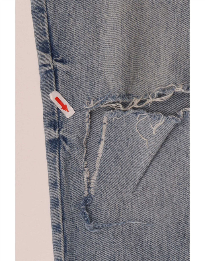 Damskie jeansy Zara w trudnej sytuacji EU 40 Medium W30 L28 Niebieskie