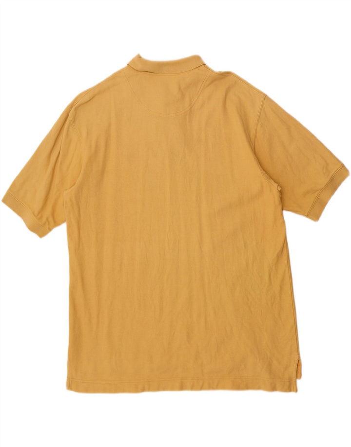 Męska koszulka polo Timberland, duża, żółta, bawełniana