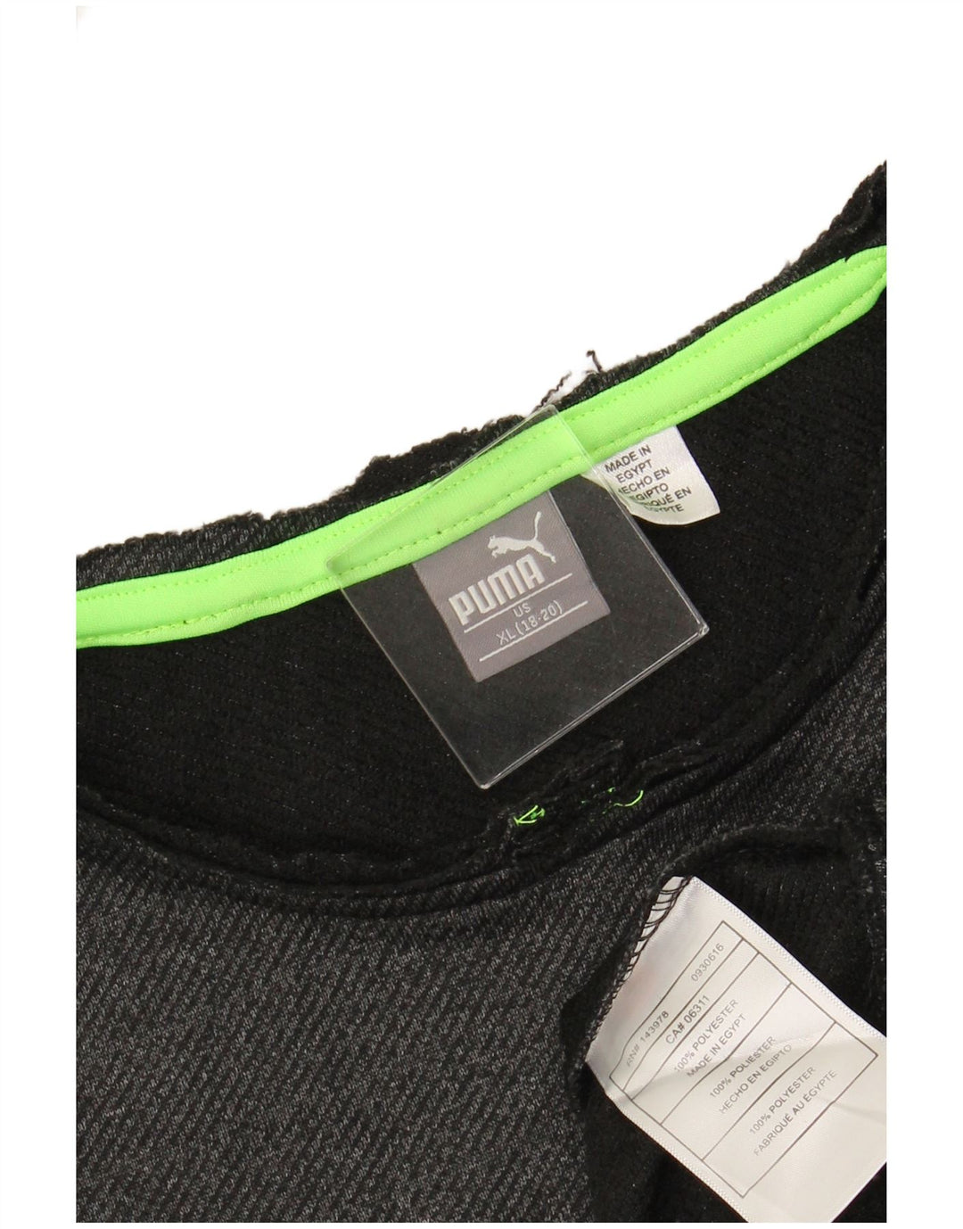 Bluza chłopięca PUMA, 15-16 lat, XL, szary poliester