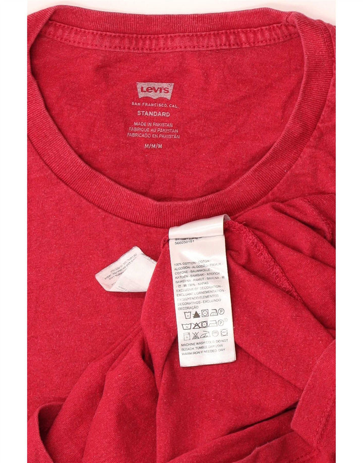 T-shirt męski Levi's Top, średni, różowy, bawełniany