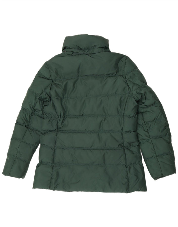 Damska ocieplana kurtka z kapturem Tommy Hilfiger UK 18 XL Zielony poliester