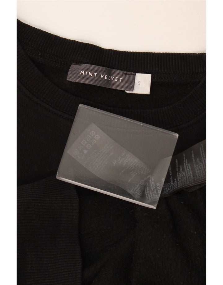 Damska bluza oversize MINT VELVET o długim kroju UK 10, mała czarna