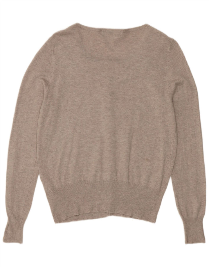 Sweter damski Marks & Spencer UK 14, średnioszary, wiskoza
