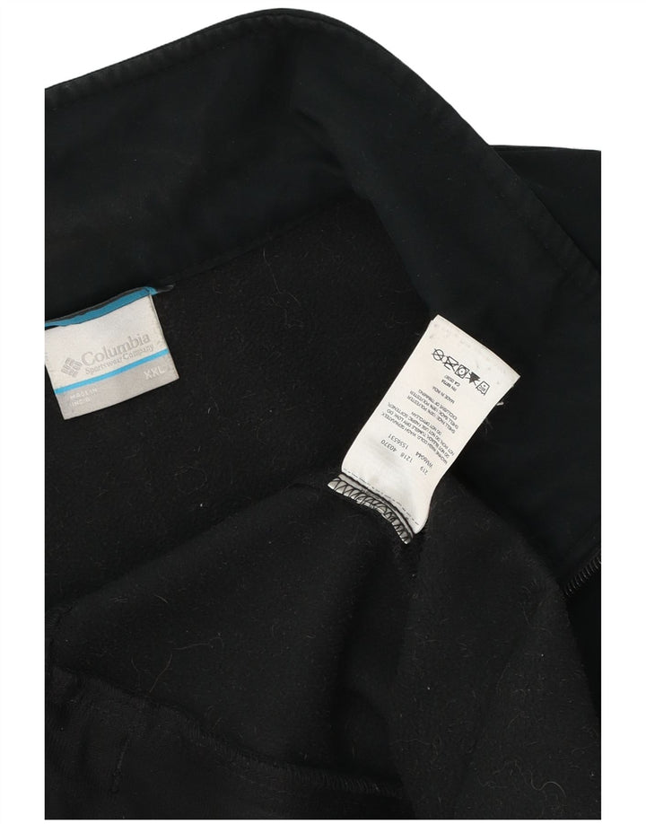 Męska kurtka wiatrówka COLUMBIA UK 44 2XL Granatowy poliester