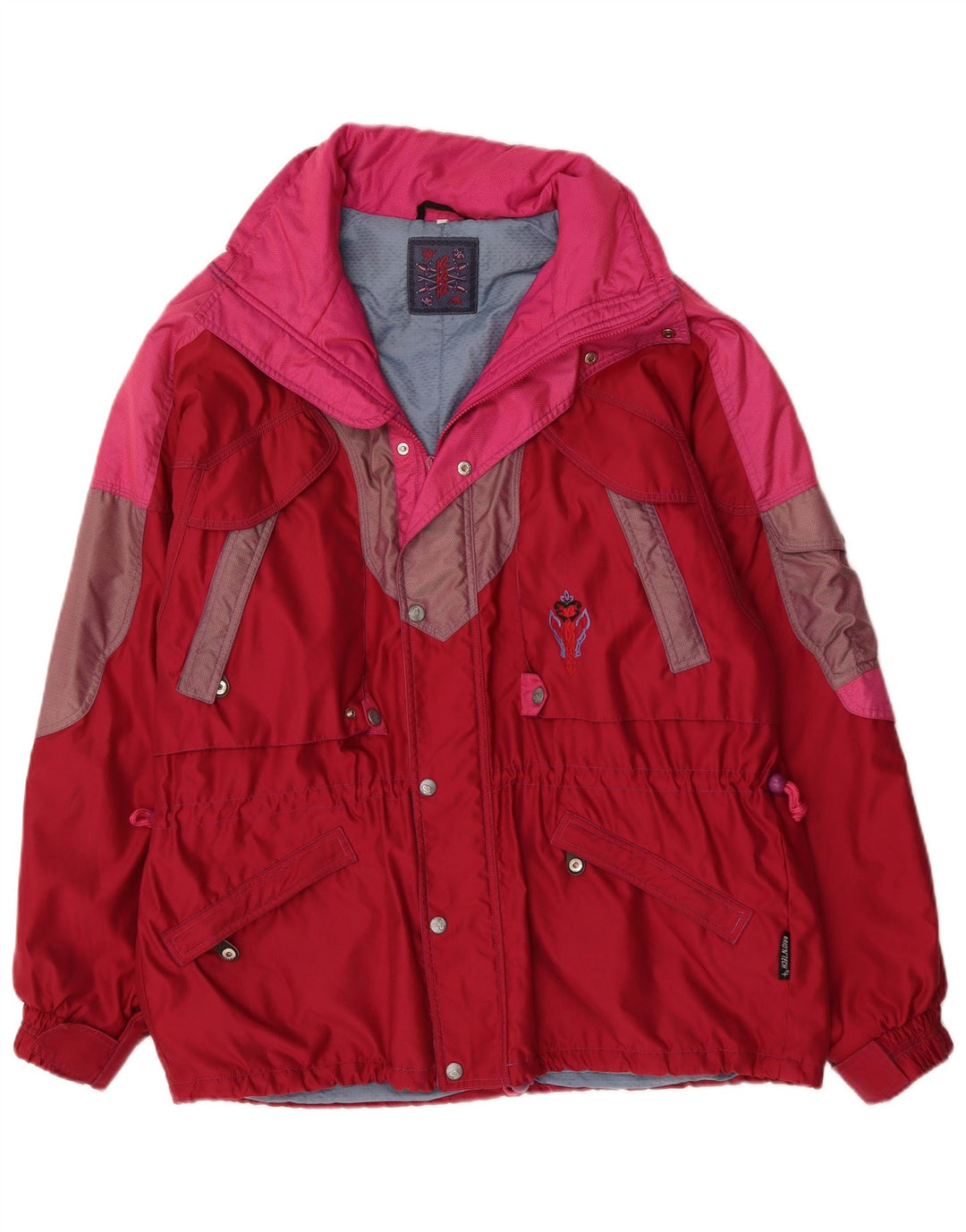 Męska kurtka narciarska VINTAGE UK 44 2XL w kolorze czerwonym