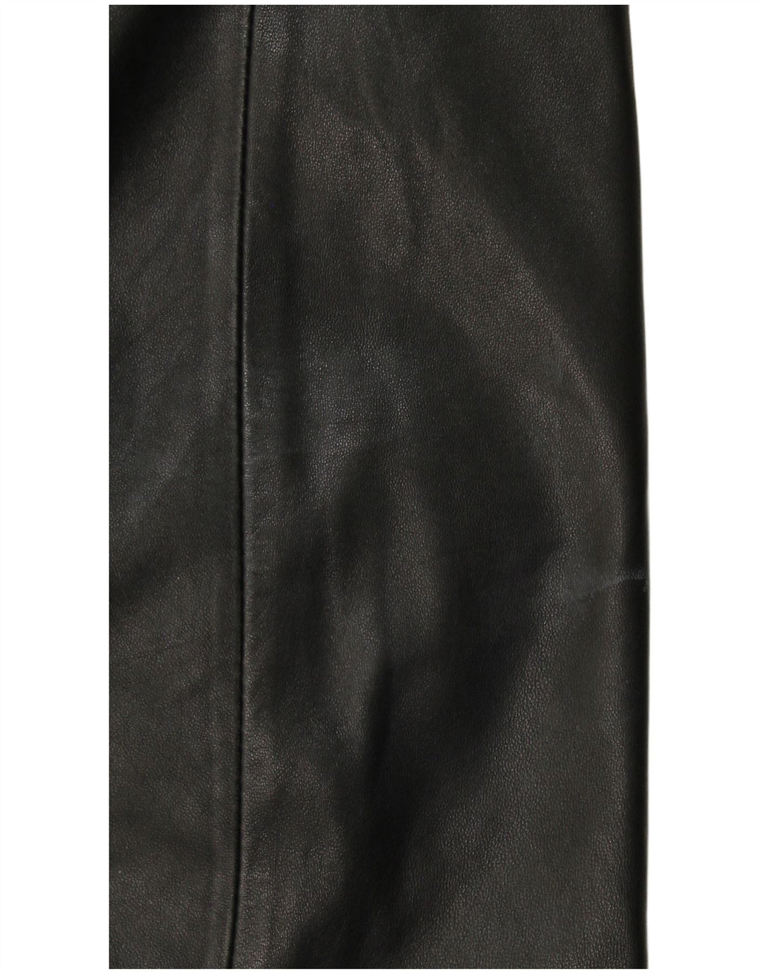 Męski płaszcz skórzany IT 56 3XL Czarna skóra