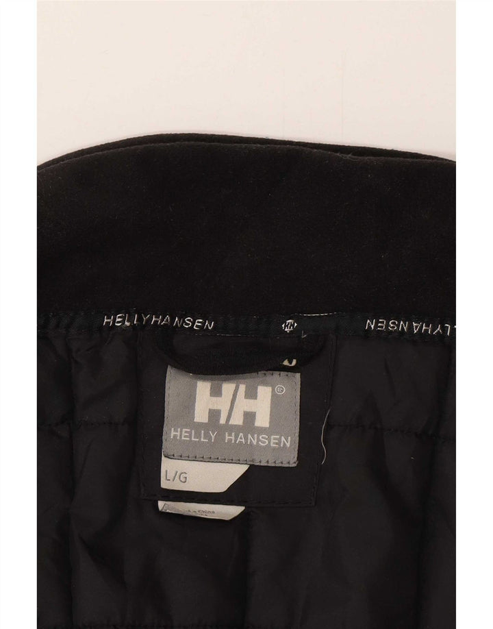 Męska kurtka bomber Helly Hansen UK 40, duża, czarna, nylonowa