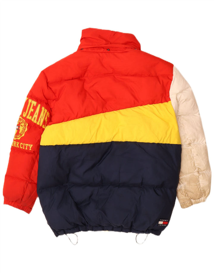 Męska ocieplana kurtka Tommy Hilfiger Graphic UK 34 XS, wielokolorowa