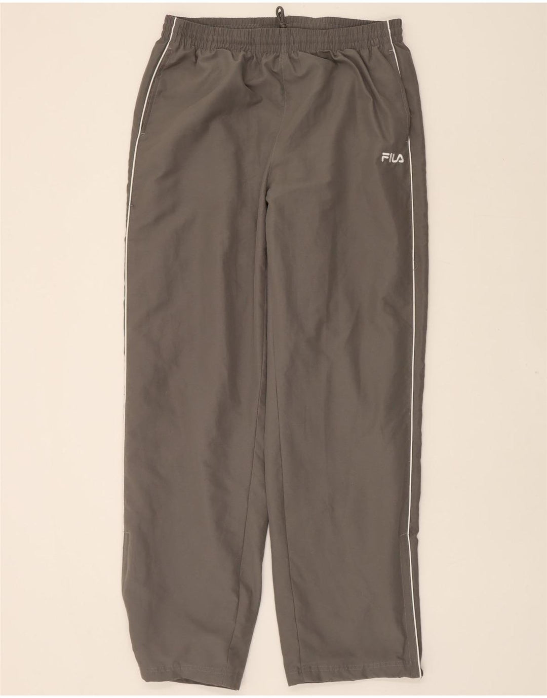 FILA Mens Tracksuit Trousers Large  Grey Polyester Vintage Fila and Second-Hand Fila from Messina Hembry 