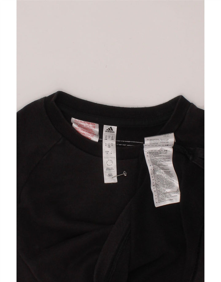 Bluza chłopięca ADIDAS Baby, 18-24 miesięcy, czarna, bawełniana