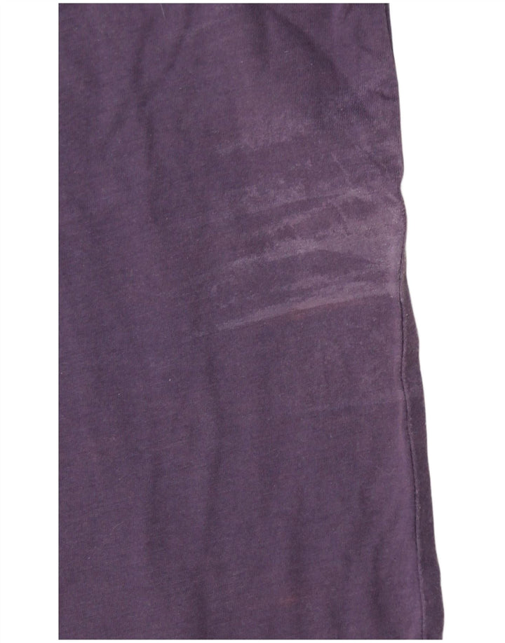 Męska koszulka polo TED BAKER, rozmiar 6 2XL, bawełniana w kolorze fioletowym