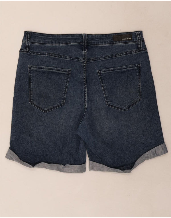 Damskie spodenki jeansowe Dkny US 10, duże, W30, niebieska bawełna