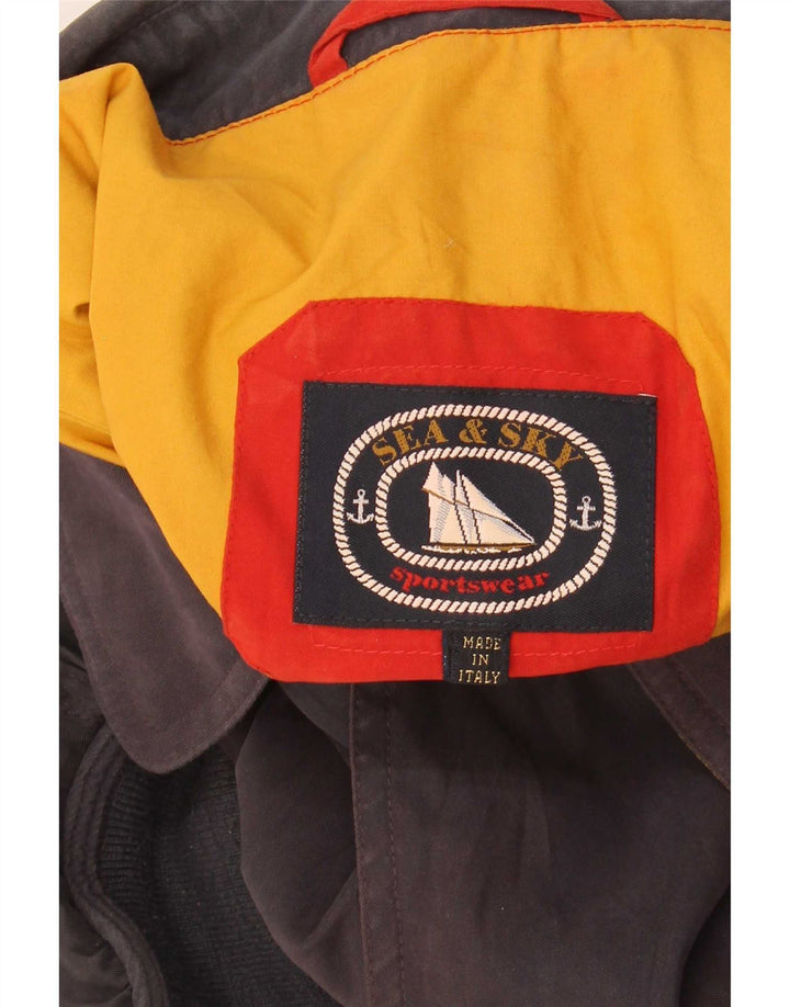 Męska kurtka bomber Sea & Sky UK 42 XL, granatowa, poliester