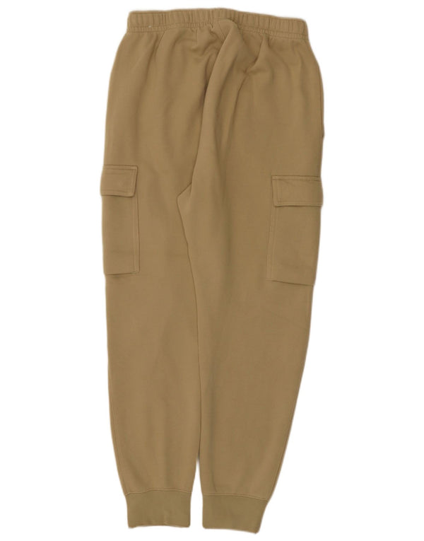 Męskie spodnie dresowe Nike Cargo, małe, beżowe, bawełniane