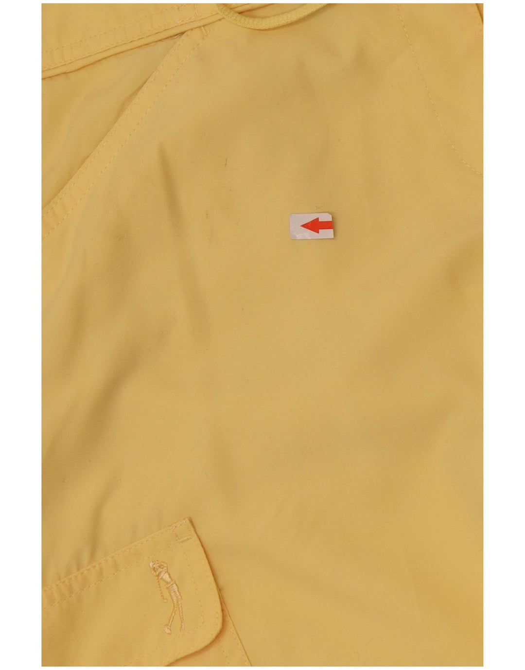 Damskie spodnie Capri Cargo Izod US 12 Large W34 L22 Żółty poliester