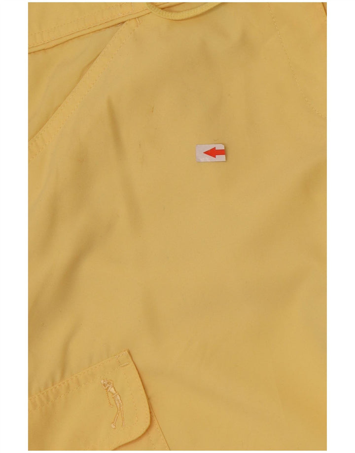 Damskie spodnie Capri Cargo Izod US 12 Large W34 L22 Żółty poliester