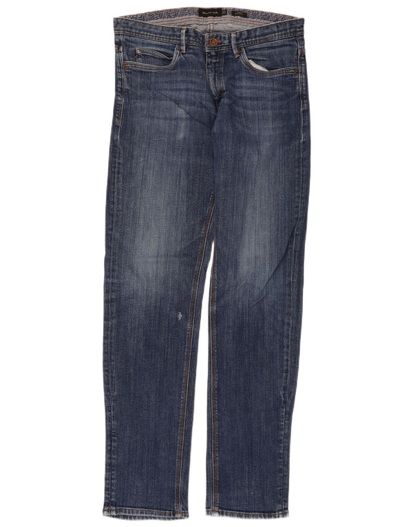 Jeansy męskie Massimo Dutti EU 42 Large W32 L32 Niebieskie