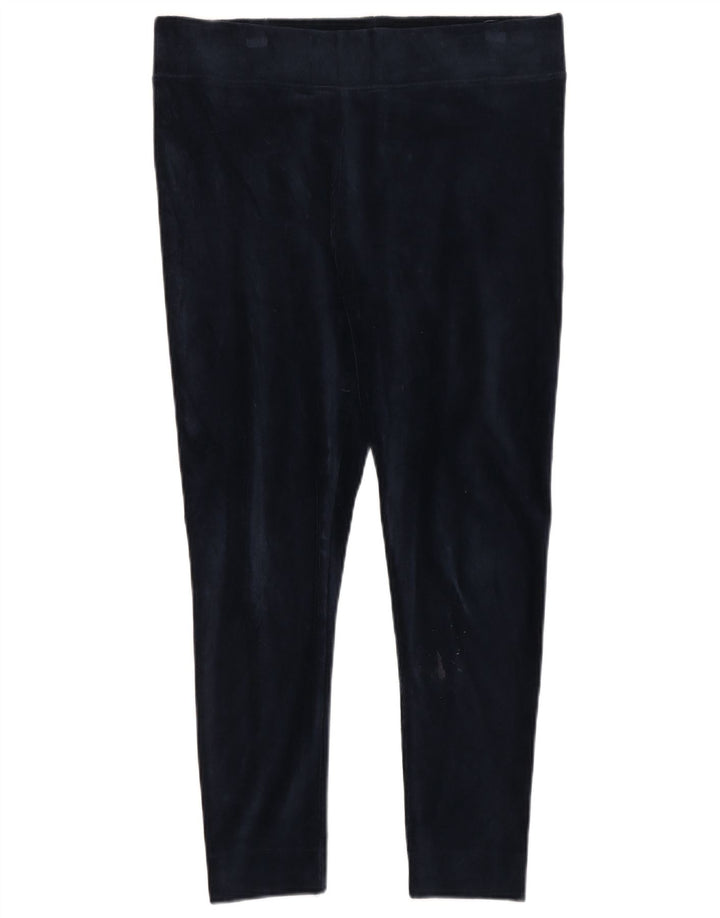 Legginsy damskie Marks & Spencer UK 16, duże, granatowe, bawełniane