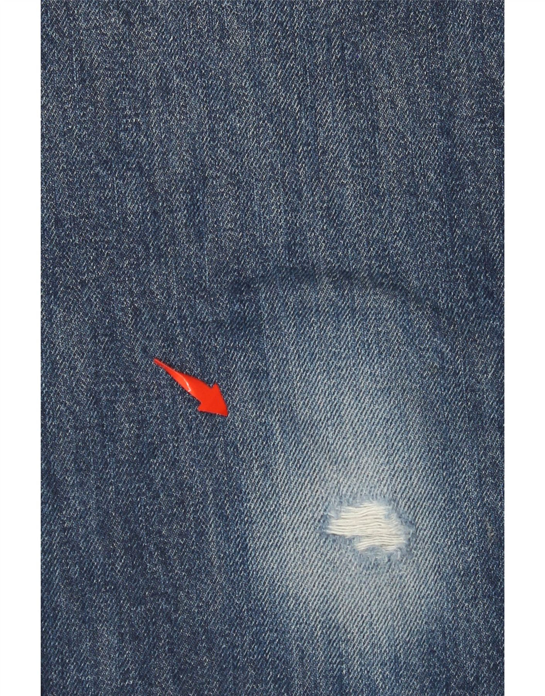 Męskie jeansy LEVI'S 511 w trudnej sytuacji W32 L29 Niebieska bawełna