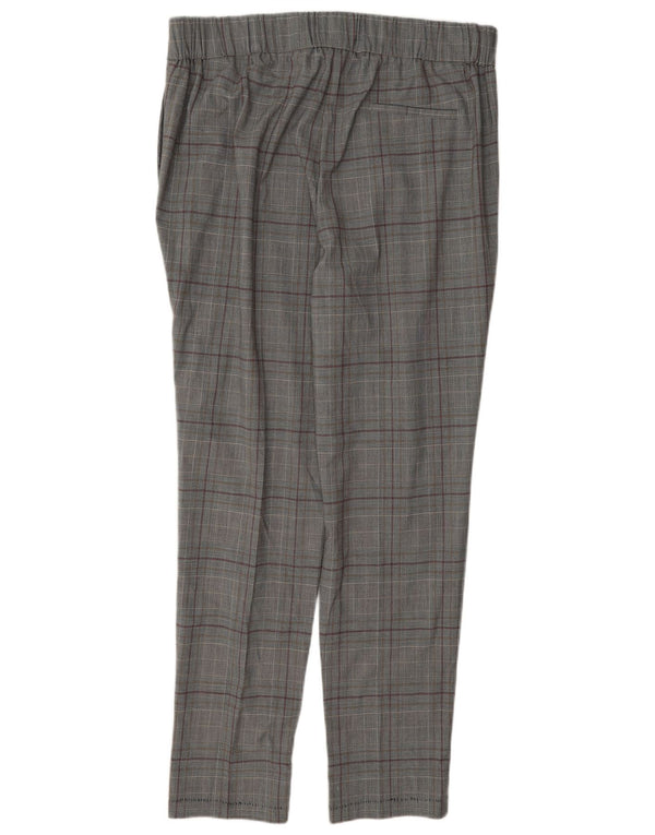 Spodnie damskie Marks & Spencer UK 16 Large W38 L31 Szara krata