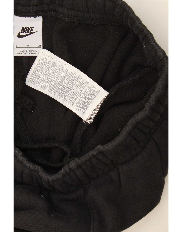 Męskie spodnie dresowe Nike, małe, czarne, bawełniane