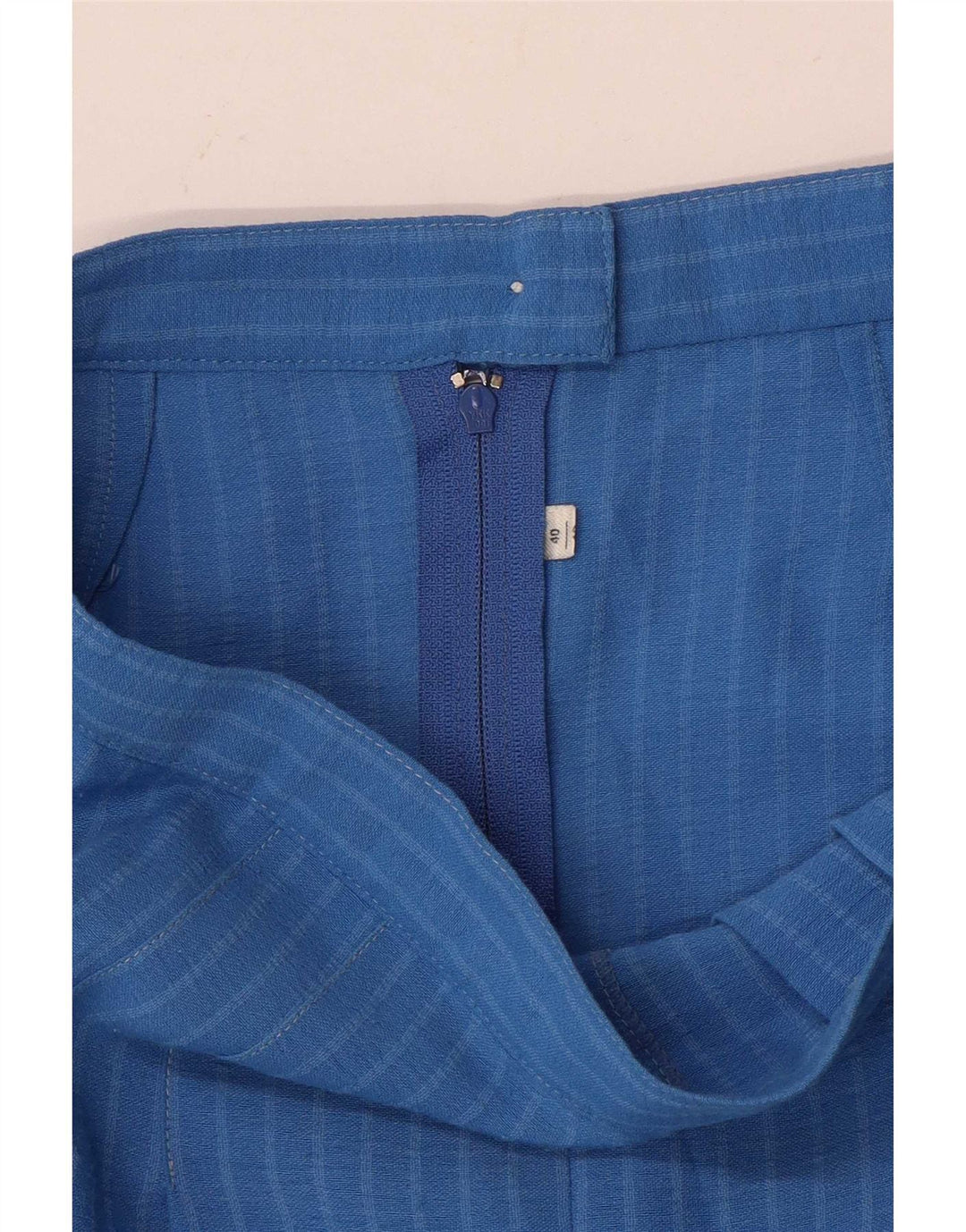 Bermudy damskie w stylu vintage Cullotes IT 40 Small W24 Niebieskie prążki