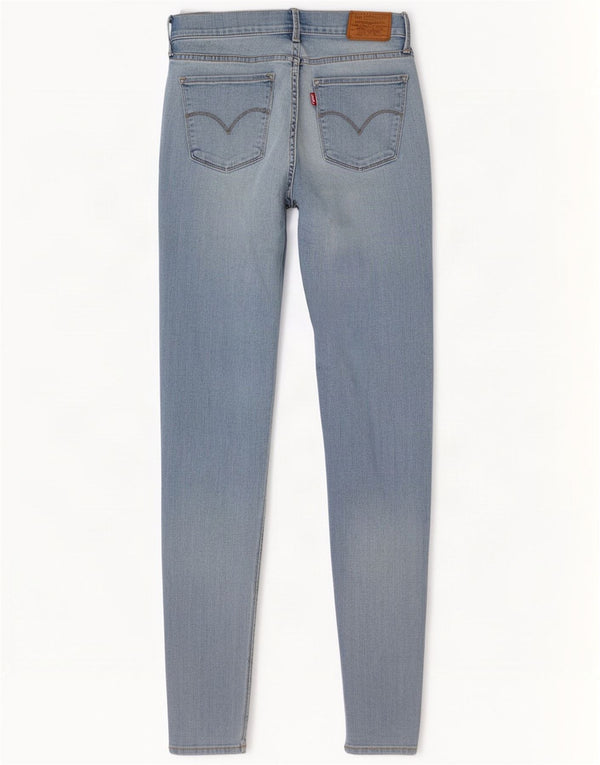 Damskie jeansy Levi's 710 Super Skinny W26 L32 Niebieskie bawełniane