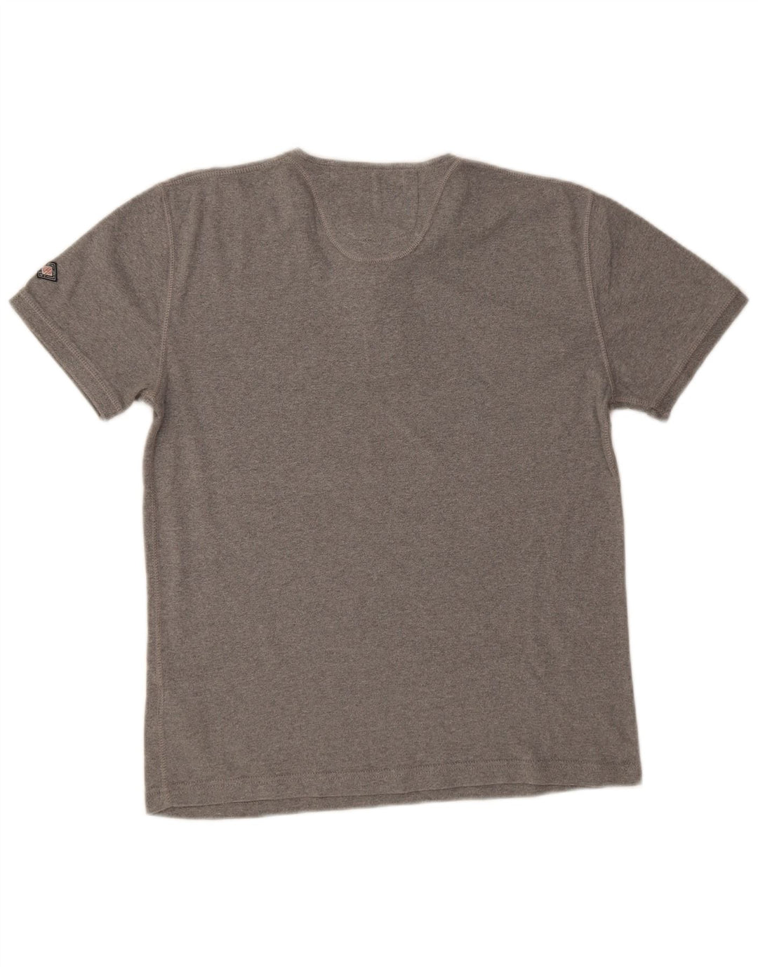 Męski T-shirt Superdry, duży, szary, bawełniany