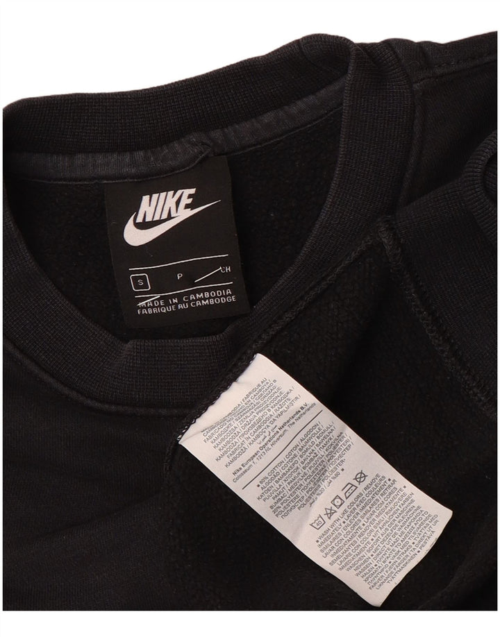 Męska bluza dresowa Nike, mała, czarna, bawełniana