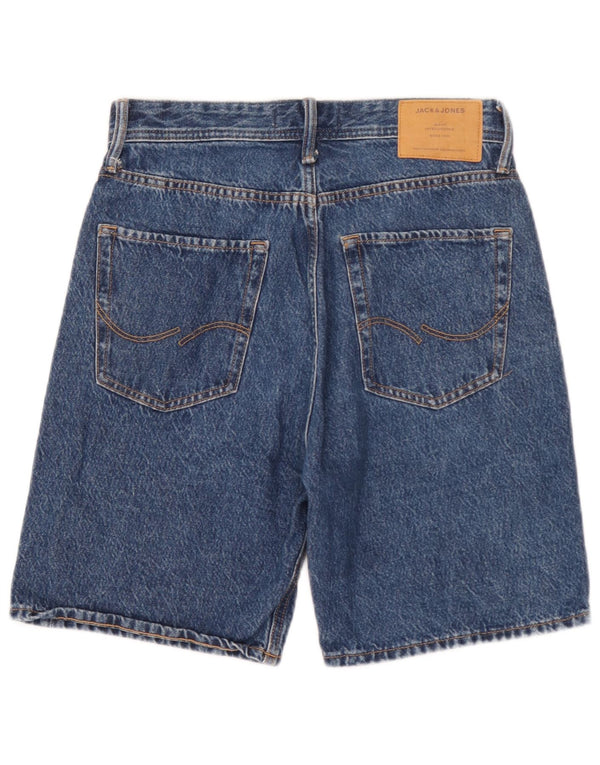 Męskie spodenki jeansowe Baggy Jack & Jones XS W26, niebieskie, bawełniane