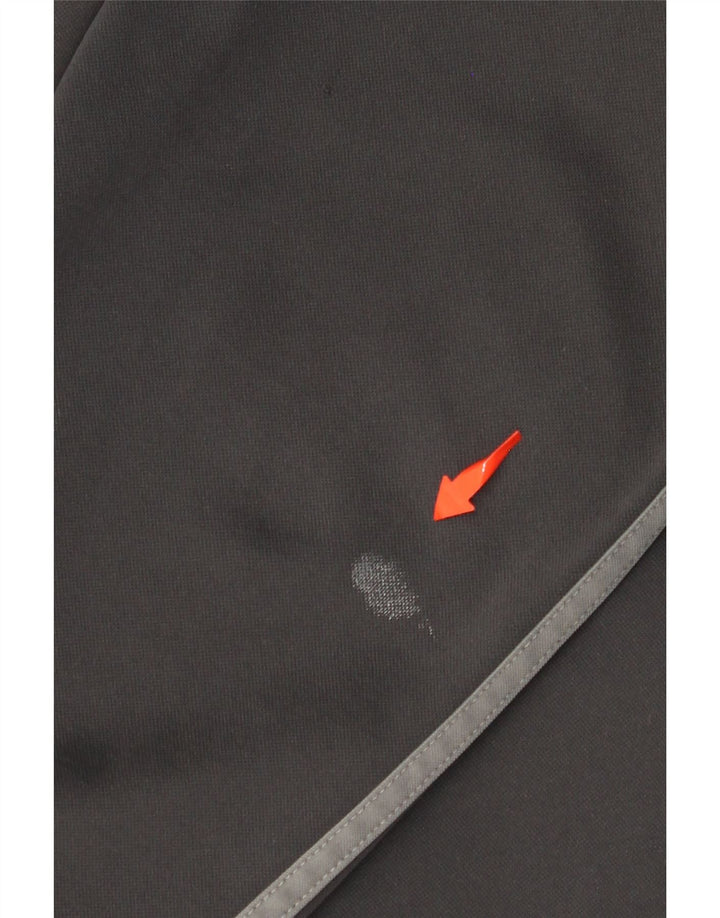 Męski sweter ADIDAS Munster do rugby XL, szary, poliester z blokami kolorów